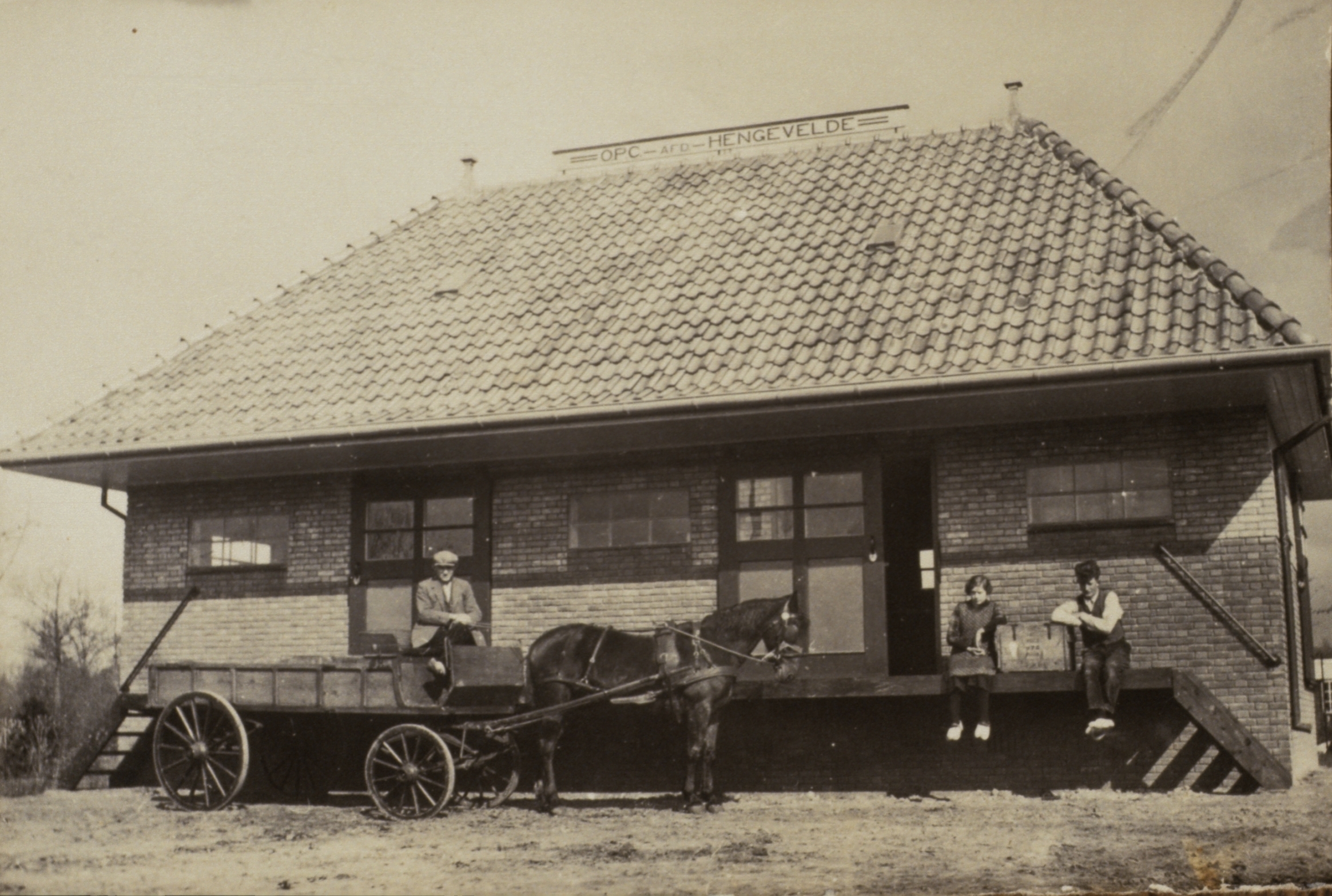 De geschiedenis van Bistro de Kolenbrander. Een afbeelding van het eerste pand van Bistro de Kolenbrander.